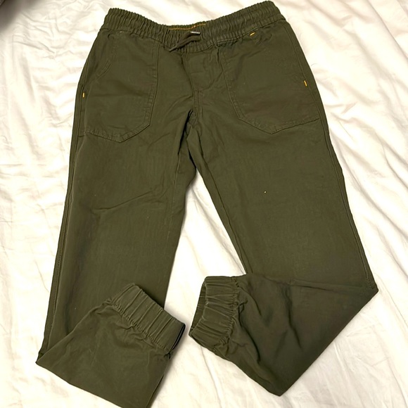 Boys army green joggers - Picture 1 of 4
